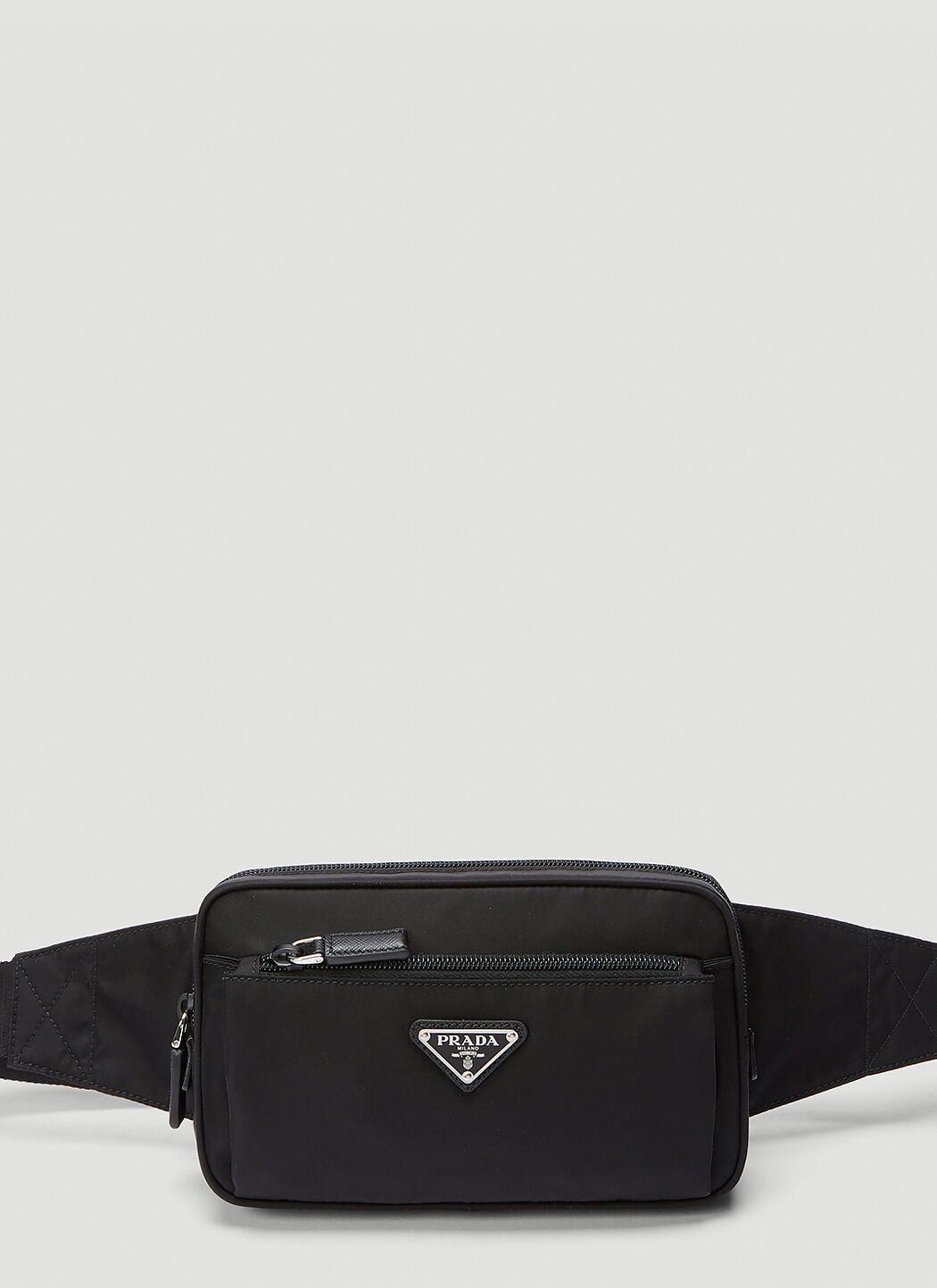 Prada Nylon Belt Bag in Black LN CC
