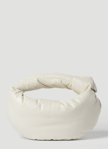 Bottega Veneta Jodie Pillow Handbag White bov0250024