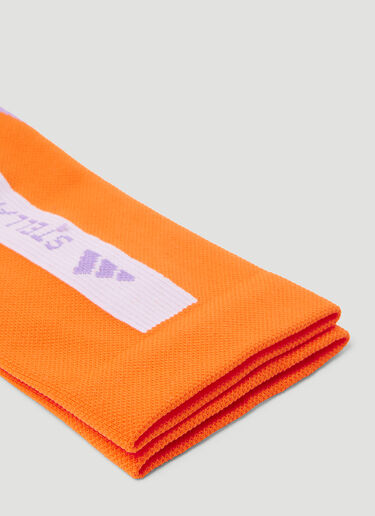 ロゴ入りロングソックス adidas by Stella McCartney ロゴ入りロングソックス オレンジ asm0254040