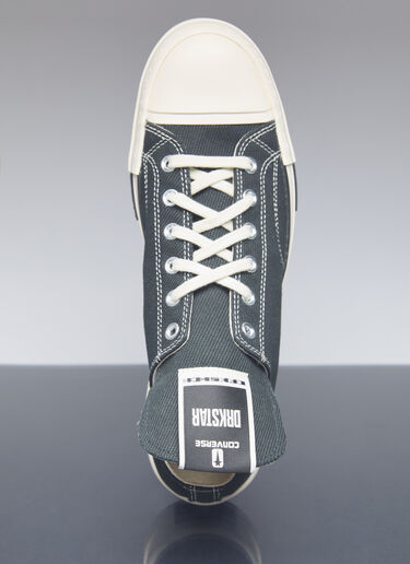 Rick Owens x Converse Drkstr Low Top Sneakers Black rco0346009