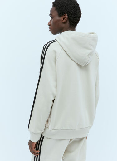 Moncler x adidas Originals Logo Applique Hooded Sweatshirt Beige mad0354004