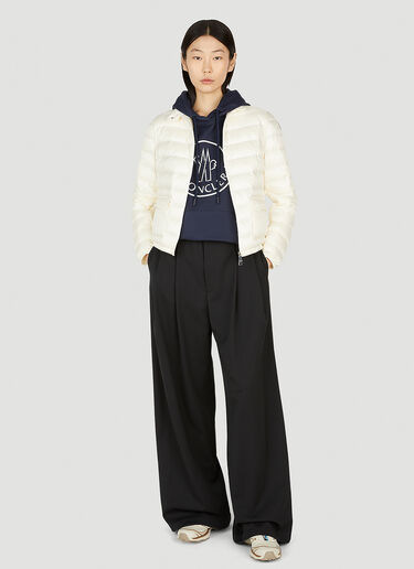 Moncler Lans Short Down Jacket White mon0252059