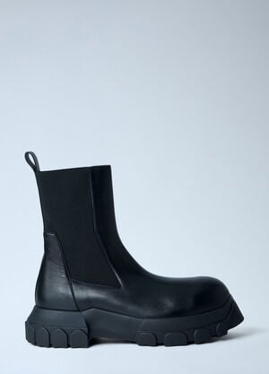 Rick Owens Beatle Bozo Tractor Boots Black ric0163035