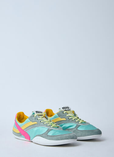Miu Miu Gymnasium Sneakers Green miu0260045