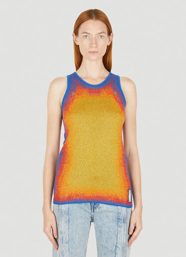 Y/Project Gradient Knit Tank Top Orange ypr0349008