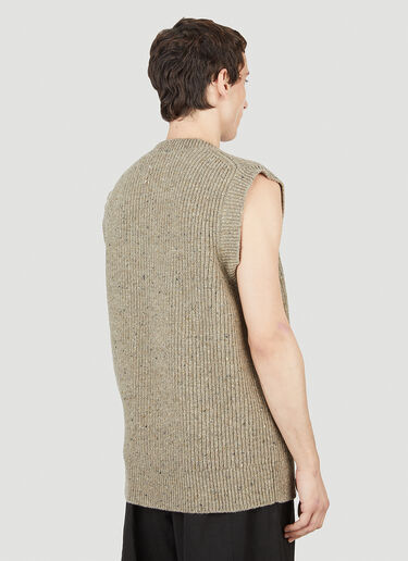 Maison Margiela Knit Vest Beige mla0151007