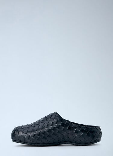 LN-CC® - Bottega Veneta: Klog Intrecciato Mules - Black Bottega Veneta Klog Intrecciato Mules Black bov0165027