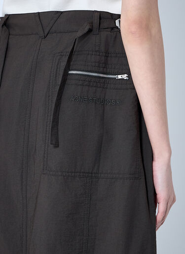 Acne Studios Cargo Skirt Grey acn0260004