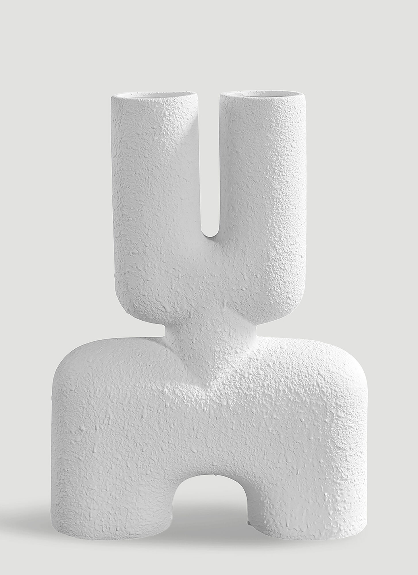 101 Copenhagen Cobra Double Medium Vase In White