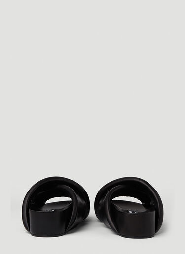 Jil Sander 패디드 샌들 블랙 jil0251038