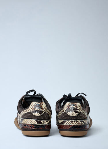 Miu Miu Gymnasium Sneakers Brown miu0262014