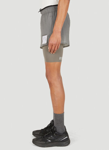 Satisfy CoffeeThermal 8" Shorts Grey sat0147006