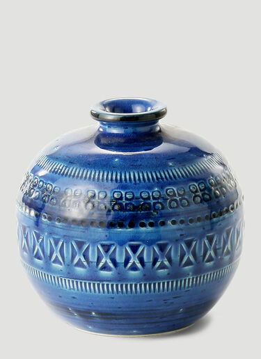 Bitossi Ceramiche Rimini Bowl Vase Blue wps0644296