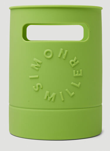 SIMON MILLER Bonsai Bucket Mini Handbag Green smi0249011