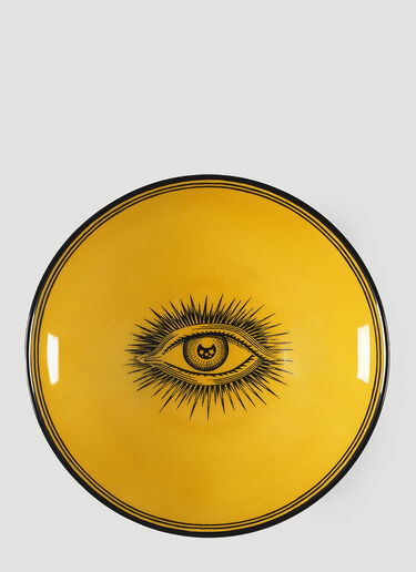 Gucci Set of Two Star Eye Bowls Yellow wps0670018