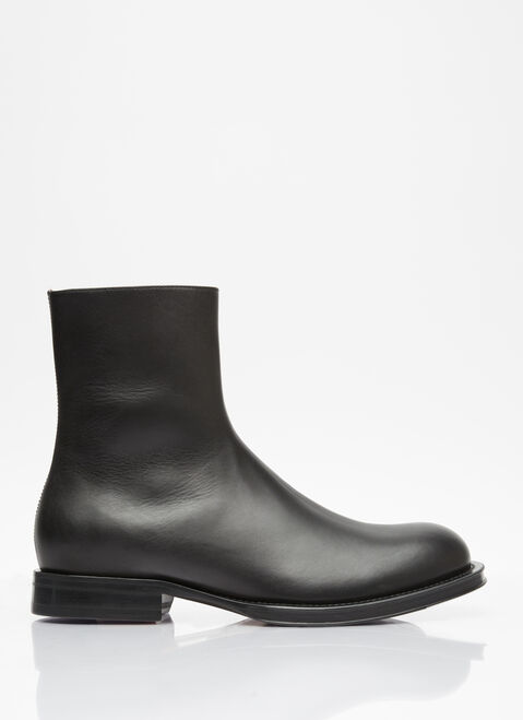 Dolce & Gabbana Medley Zip Ankle Boots Black dol0153008