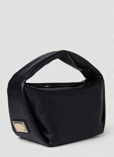 Dolce & Gabbana Logo Plaque Handbag Black dol0250043