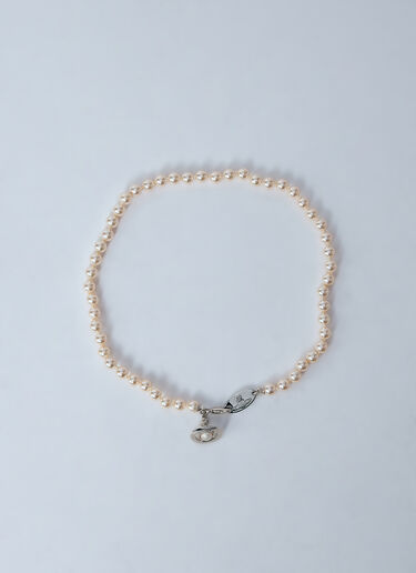 Simonetta Pearl Necklace Vivienne Westwood Simonetta Pearl Necklace Silver vvw0360002