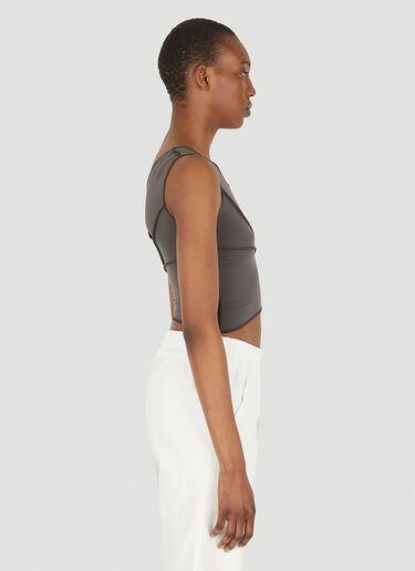 Crossover Cropped Top (Di)vision Crossover Cropped Top Grey div0248001
