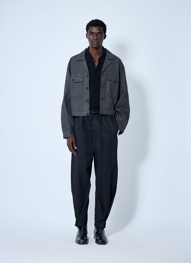 Lemaire Twisted Pants Black lem0160007