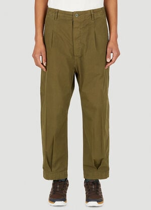 Applied Art Forms DM1-1 Japanese Cargo Pants Green aaf0148005