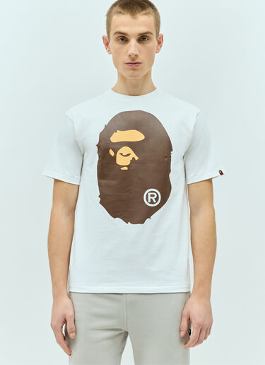 A BATHING APE® Big Ape Head T 恤 白色 aba0154020