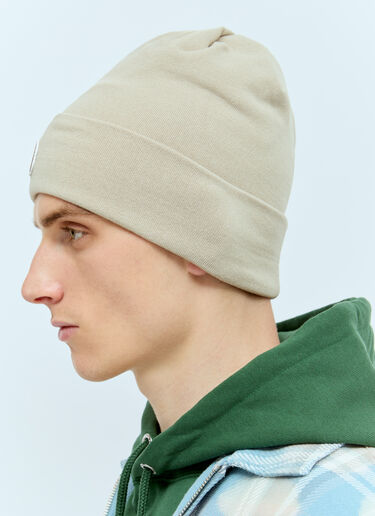 Logo Patch Beanie A BATHING APE® Logo Patch Beanie Beige aba0156016