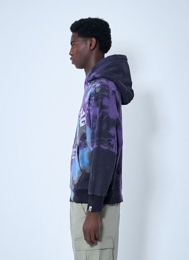 扎染连帽运动衫 A BATHING APE® 扎染连帽运动衫 紫色 aba0158003