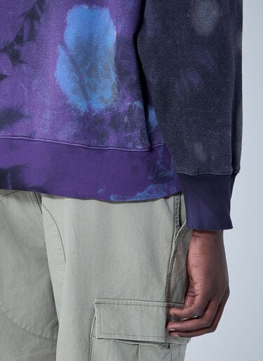 A BATHING APE® Tie-Dye Hooded Sweatshirt Purple aba0158003