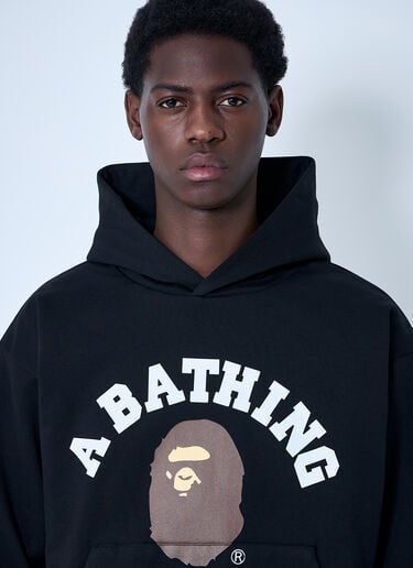 A BATHING APE® Padded Hooded Sweatshirt Black aba0158004