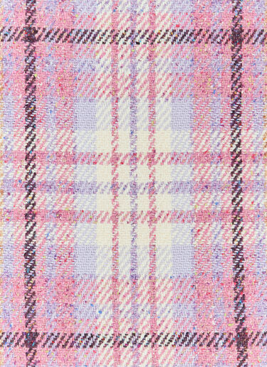 Oversized Plaid Scarf Blanket Acne Studios Oversized Plaid Scarf Blanket Purple acc0356002