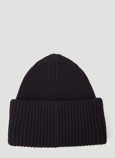Ribbed-Knit Beanie Hat Acne Studios Ribbed-Knit Beanie Hat Black acn0143017