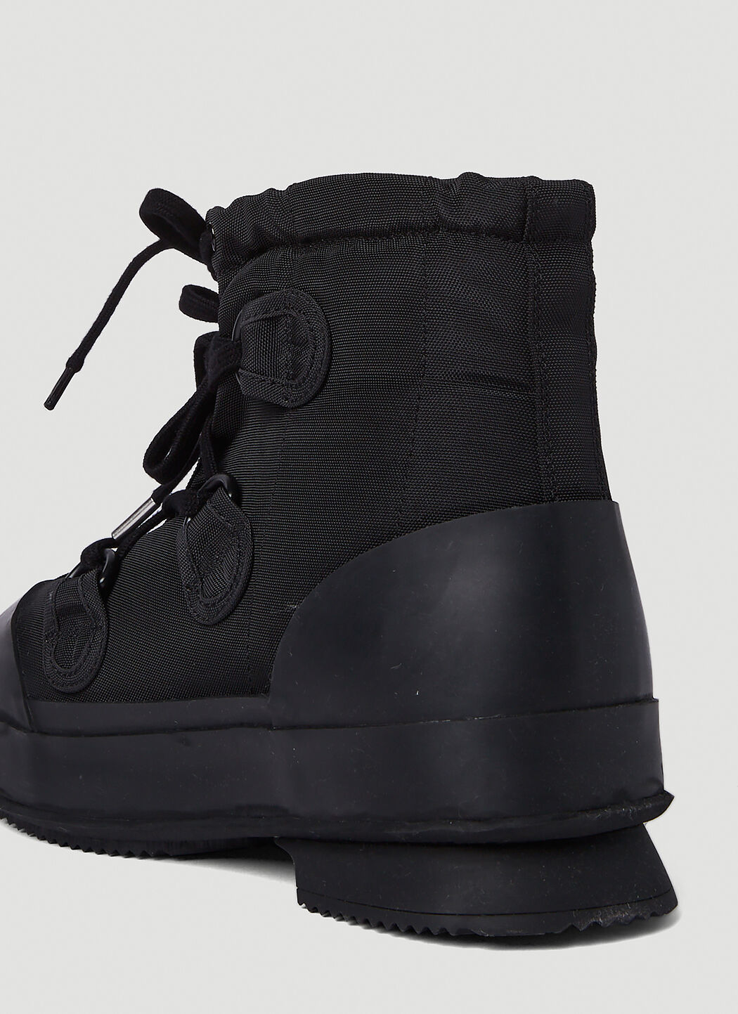 Acne Studios Lace Up Boots in Black | LN-CC