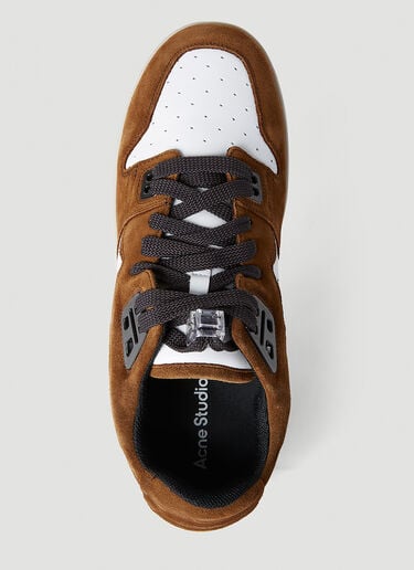 Acne Studios Low Top Sneakers Brown acn0151035