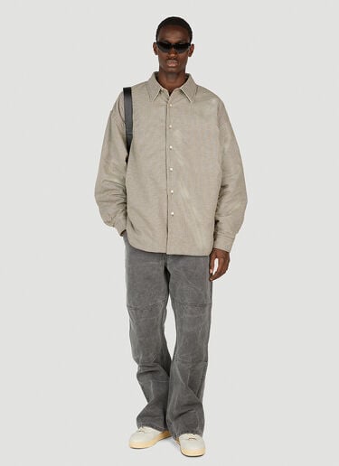 チェックシャツ Acne Studios チェックシャツ ブラウン acn0152011