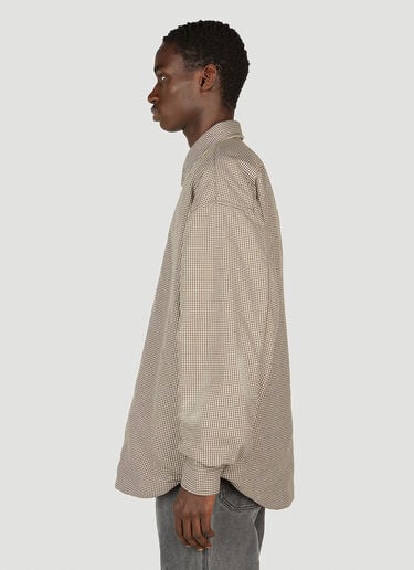Acne Studios Check Shirt Brown acn0152011
