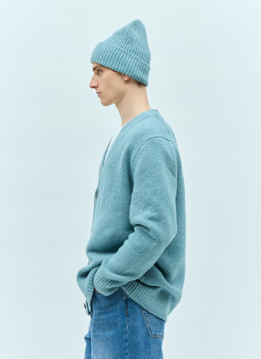 Acne Studios Wool Blend Cardigan Blue acn0153004