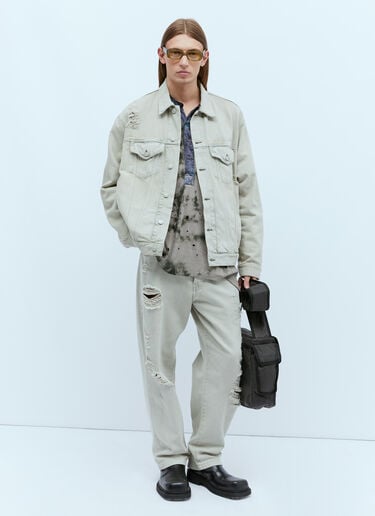 Acne Studios Relaxed Denim Jacket Grey acn0153018