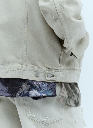 Acne Studios Relaxed Denim Jacket Grey acn0153018