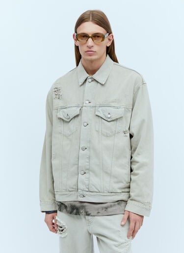 Acne Studios Relaxed Denim Jacket Grey acn0153018