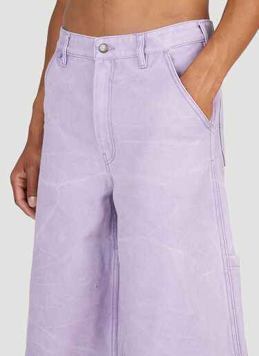リラックスコットンショートパンツ Acne Studios リラックスコットンショートパンツ パープル acn0153063
