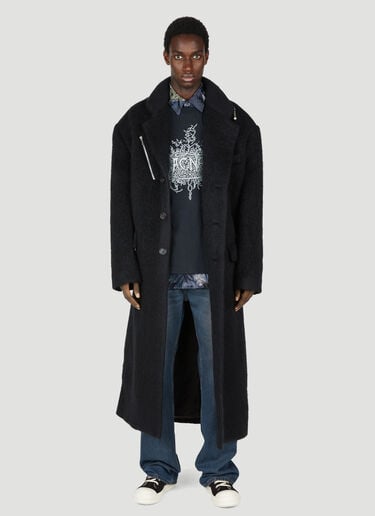Brushed Wool Coat Acne Studios Brushed Wool Coat Black acn0154009