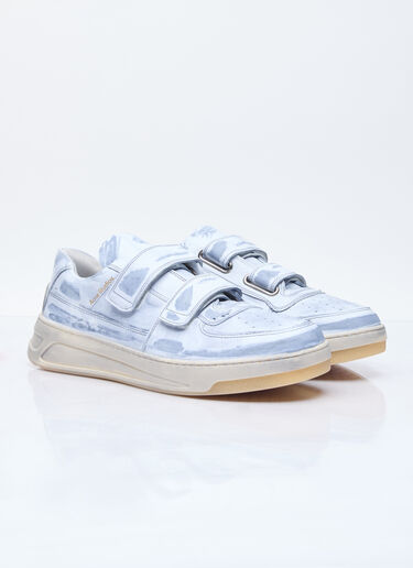 Acne Studios Velcro Strap Sneakers Blue acn0155036