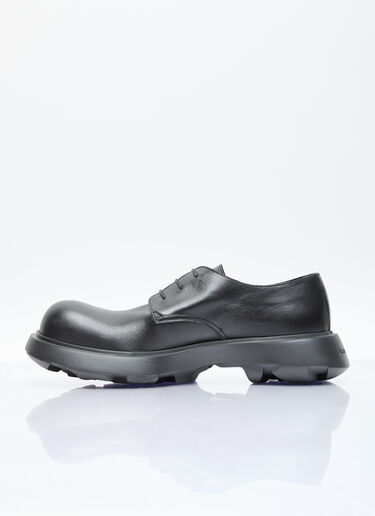 レザーレースアップシューズ Acne Studios レザーレースアップシューズ ブラック acn0156017