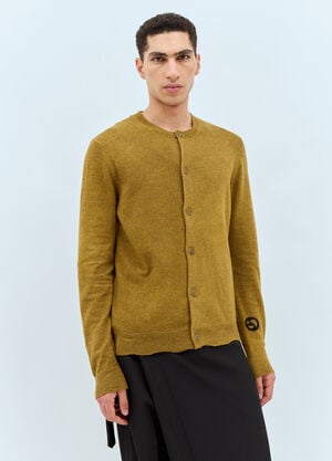 Acne Studios Crewneck Cardigan Khaki acn0157006