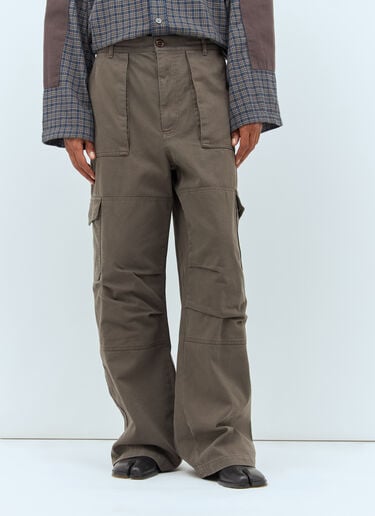 Twill Cargo Pants Acne Studios Twill Cargo Pants Khaki acn0157011