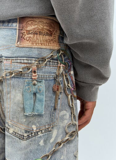 1981M Printed Jeans Acne Studios 1981M Printed Jeans Blue acn0158009