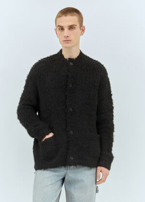 Acne Studios 毛绒开衫 黑色 acn0158014