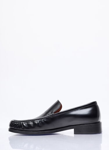 Acne Studios 皮革乐福鞋 黑色 acn0158016