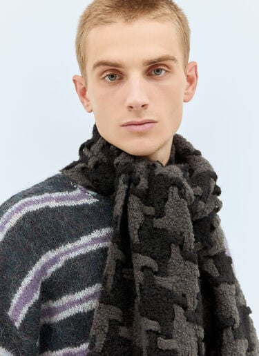 千鸟格围巾 Acne Studios 千鸟格围巾 黑色 acn0158024